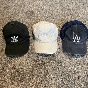 Adidas and LA Dodgers Hats